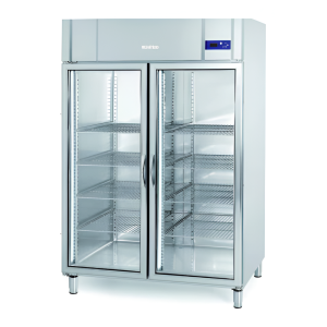 Infrico SS 2 glass door refrigerated cabinet AGB 1402CR